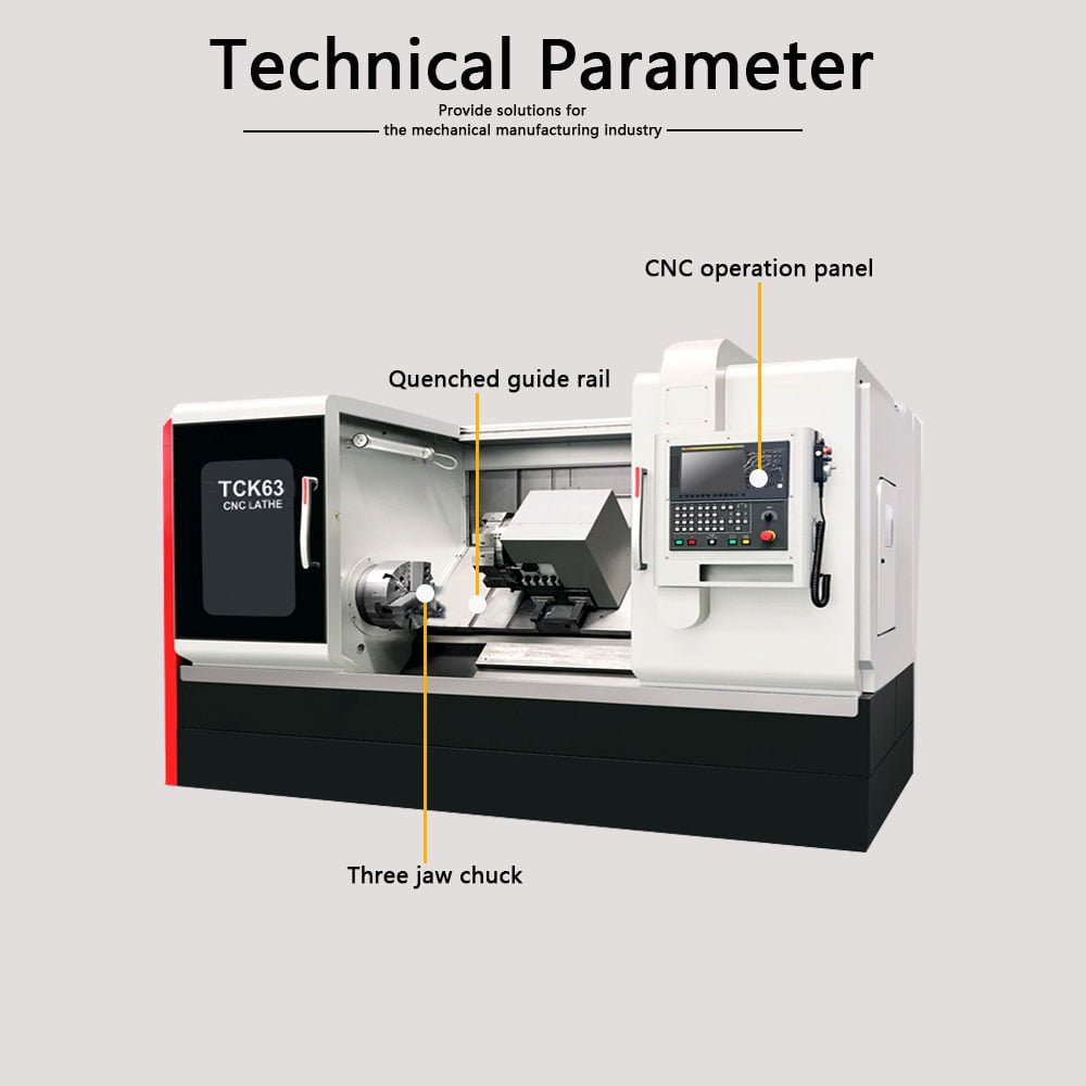 CNC LATHE WITH INCLINED BED TCK 40 Chinese Machine Tools