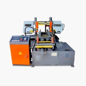 ANGLE HORIZONTAL METAL CNC BAND SAWING MACHINE GOZ-300X