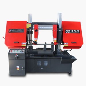DOUBLE-COLUMN SEMI-AUTOMATIC BAND SAW MACHINE GO-350