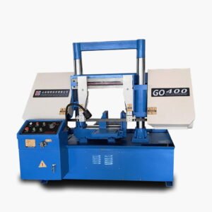 DOUBLE-COLUMN SEMI-AUTOMATIC BAND SAW MACHINE GO-400