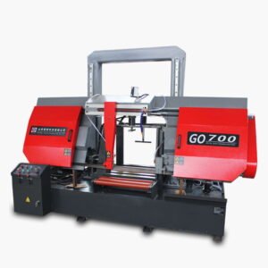 DOUBLE-COLUMN SEMI-AUTOMATIC BAND SAW MACHINE GO-700