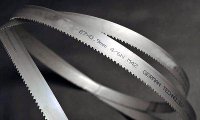 What are the three main types of bandsaw blades